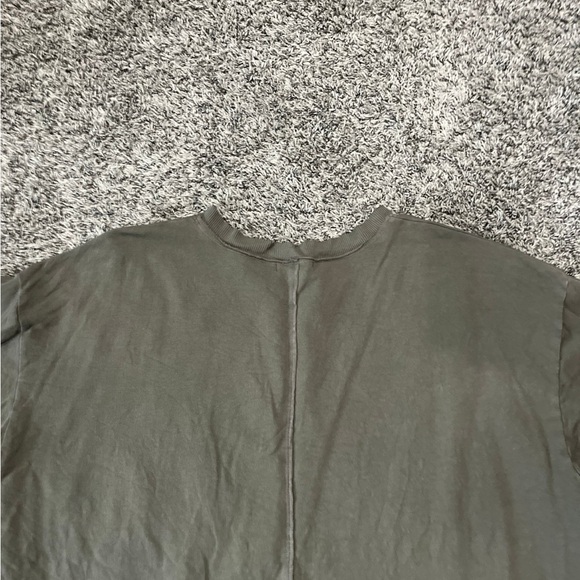 MODODOC Crewneck Sweatshirt Long Sleeve Top Center Seam Olive Green Women’s XL - Picture 9 of 9